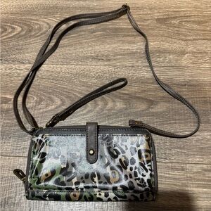Stylish Leopard Print Crossbody Bag